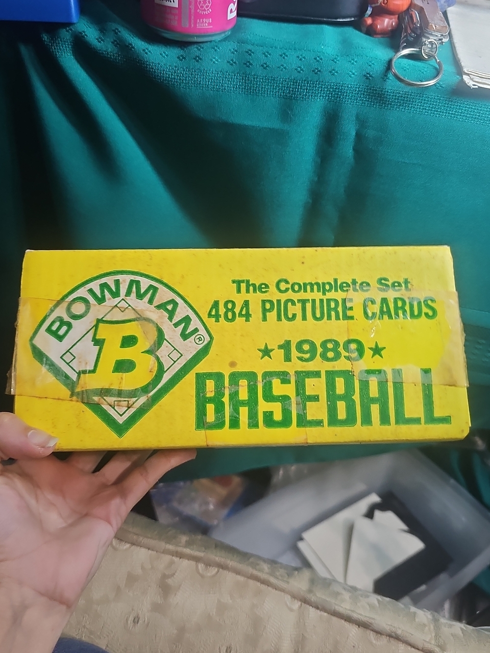 1989 Baseball Cards 326 Total- Yellow/Green